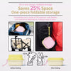 Portable Foldable Double Pet Bowl Set with Snack Tray