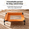 Elevated Mesh Dog Cot with Metal Frame for Small and Large Dogs