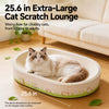 Oval Cat Scratcher Lounger for Cats