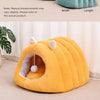 Semi-Enclosed Cat Bed with Tunnel