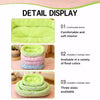 Floral Round Pet Bed for Cats and Small Dogs
