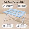 Foldable Pet Grooming Stand with Tie Strap for Bathing and Nail Care