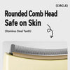 Undercoat Comb for Cats and Dogs – Long-Hair Detangling Tool