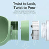 Portable Dog Water Bottle and Feeding Cup for Outdoor Use