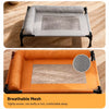 Elevated Mesh Dog Cot with Metal Frame for Small and Large Dogs