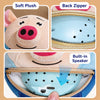 Interactive Electronic Dog Toy with Jumping Ball and Pig