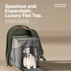 Expandable Clear-Window Pet Carrier Backpack