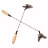 Cat Teaser Wand with Detachable Feather and Bell Attachment