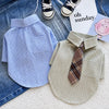 Cotton-Linen Shirt for Dogs and Cats