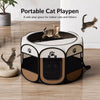 Foldable Octagonal Pet Tent for Cats and Small Dogs