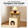 Square Sisal Cat Scratching Barrel with Resting Area