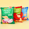 Potato Chip Plush Squeaky Toy for Dogs and Cats