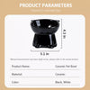 Ceramic Angled Elevated Pet Bowl