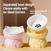 Elevated Ceramic Pet Bowl with Stand