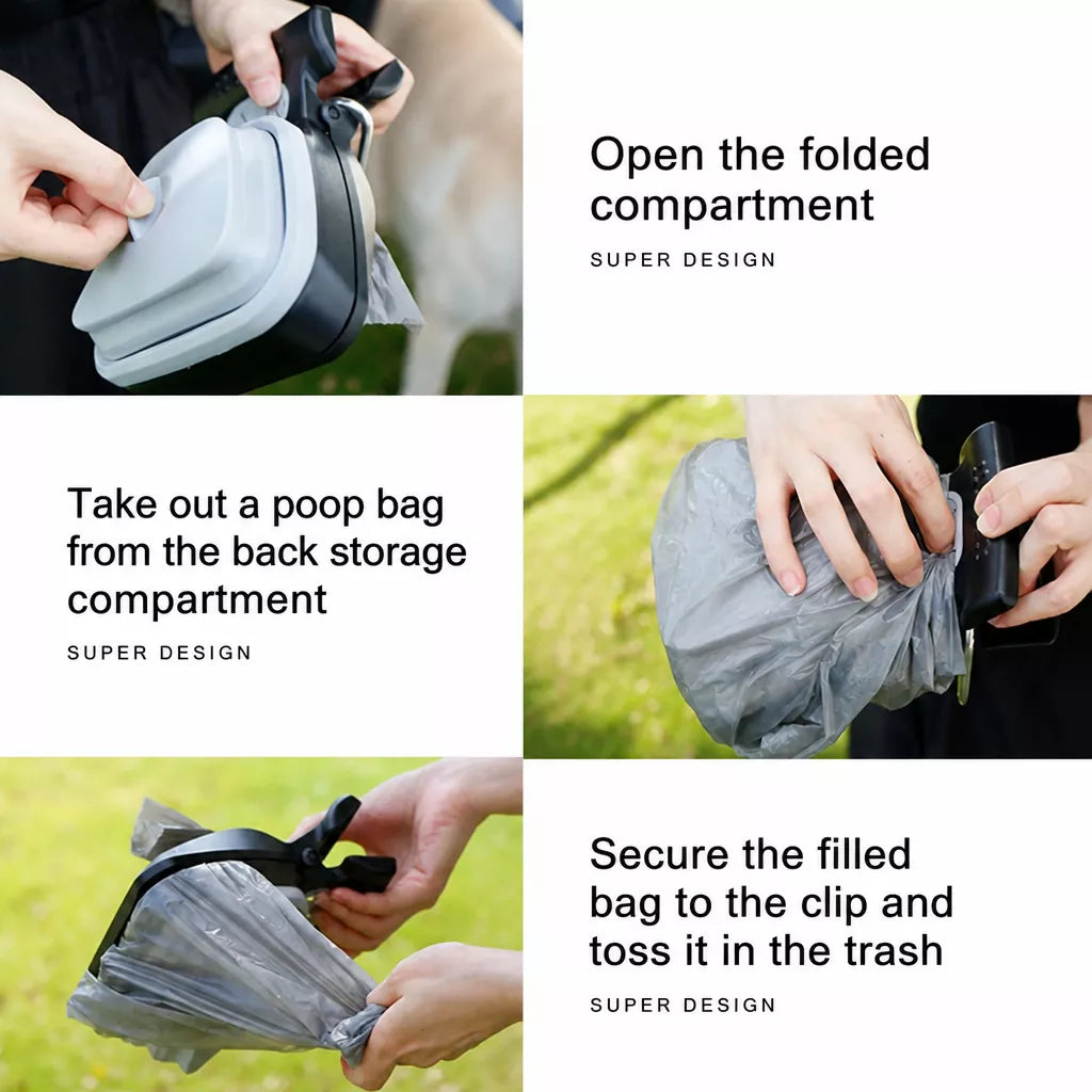 Portable Dog Poop Scooper for Waste Bags p-05555