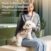Portable Pet Sling and Backpack Carrier for Small Dogs
