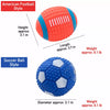 Vinyl Squeaky Dog Ball Toys for Small and Medium Dogs