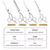Pet Grooming Shears and Comb for Dogs and Cats