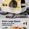 Space Capsule Pet Carrier Backpack, Up to 16 lb