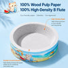 White Corrugated Cardboard Cat Scratcher Lounge for Cats