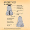 Pet Grooming Restraint Bag for Nail Trimming and Routine Care