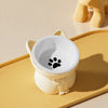 Elevated Ceramic Pet Bowl with Stand