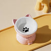 Elevated Ceramic Pet Bowl with Stand