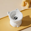 Elevated Ceramic Pet Bowl with Stand