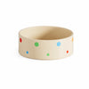 Ceramic Polka Dot Pet Bowl