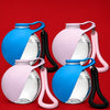 Portable Pet Water Bottle with Fold-Down Bowl and Strap