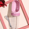 Portable Dog Water Bottle and Feeding Cup for Outdoor Use