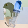 Portable Dog Water Bottle and Feeding Cup for Outdoor Use
