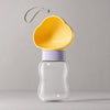 Portable Dog Water Bottle and Feeding Cup for Outdoor Use