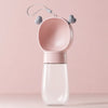 Portable Dog Water Bottle and Feeding Cup for Outdoor Use