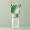 Portable Dog Water Bottle and Feeding Cup for Outdoor Use