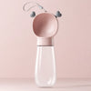 Portable Dog Water Bottle and Feeding Cup for Outdoor Use
