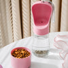 Portable Dog Water Bottle and Feeding Cup for Outdoor Use