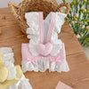 Lightweight Pet Harness Dress with Leash for Small Dogs and Cats