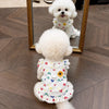Cotton Bow Dress for Dogs and Cats
