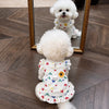 Cotton Bow Dress for Dogs and Cats