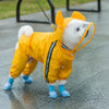 Full-Coverage Waterproof Raincoat for Small Dogs