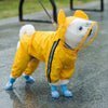 Full-Coverage Waterproof Raincoat for Small Dogs