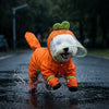 Full-Coverage Waterproof Raincoat for Small Dogs