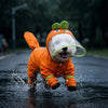 Full-Coverage Waterproof Raincoat for Small Dogs