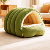 Removable, Washable Semi-Enclosed Pet Bed