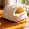 Removable, Washable Semi-Enclosed Pet Bed