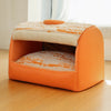 Enclosed Pet Bed Tent with Removable Washable Cover