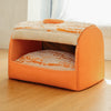 Enclosed Pet Bed Tent with Removable Washable Cover