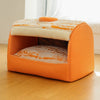 Enclosed Pet Bed Tent with Removable Washable Cover