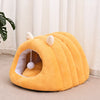 Semi-Enclosed Cat Bed with Tunnel